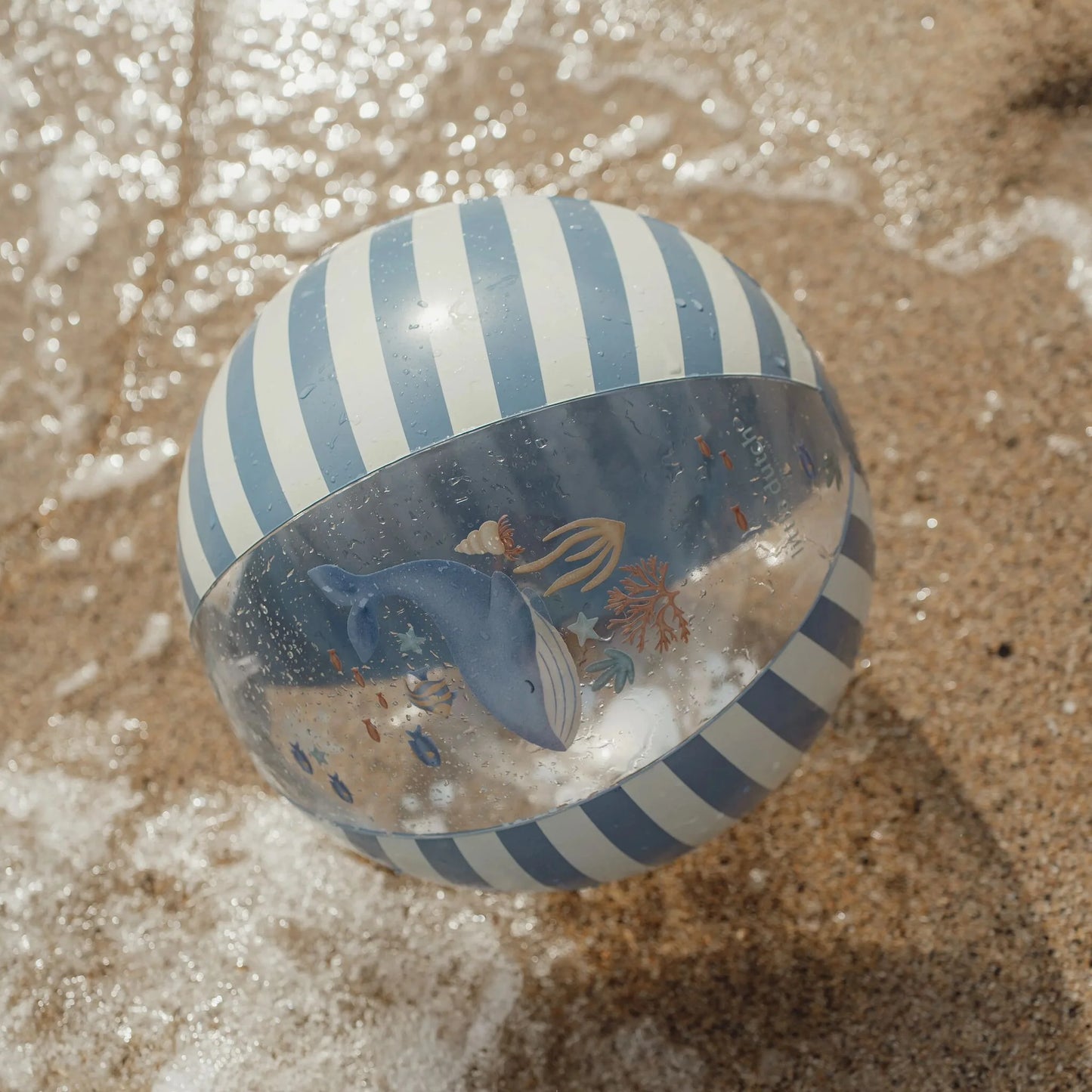 Pludmales bumba Ocean World Blue, Beach Ball, Little Dutch, LD2016392