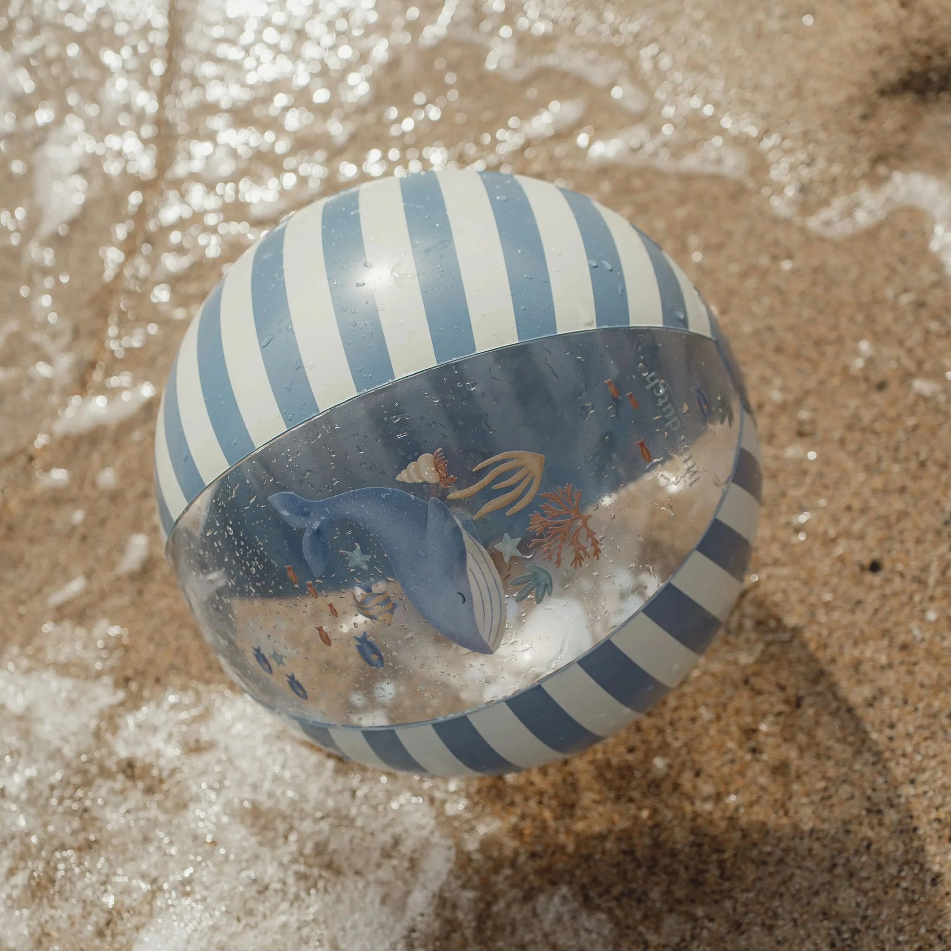 Pludmales bumba Ocean World Blue, Beach Ball, Little Dutch, LD2016392