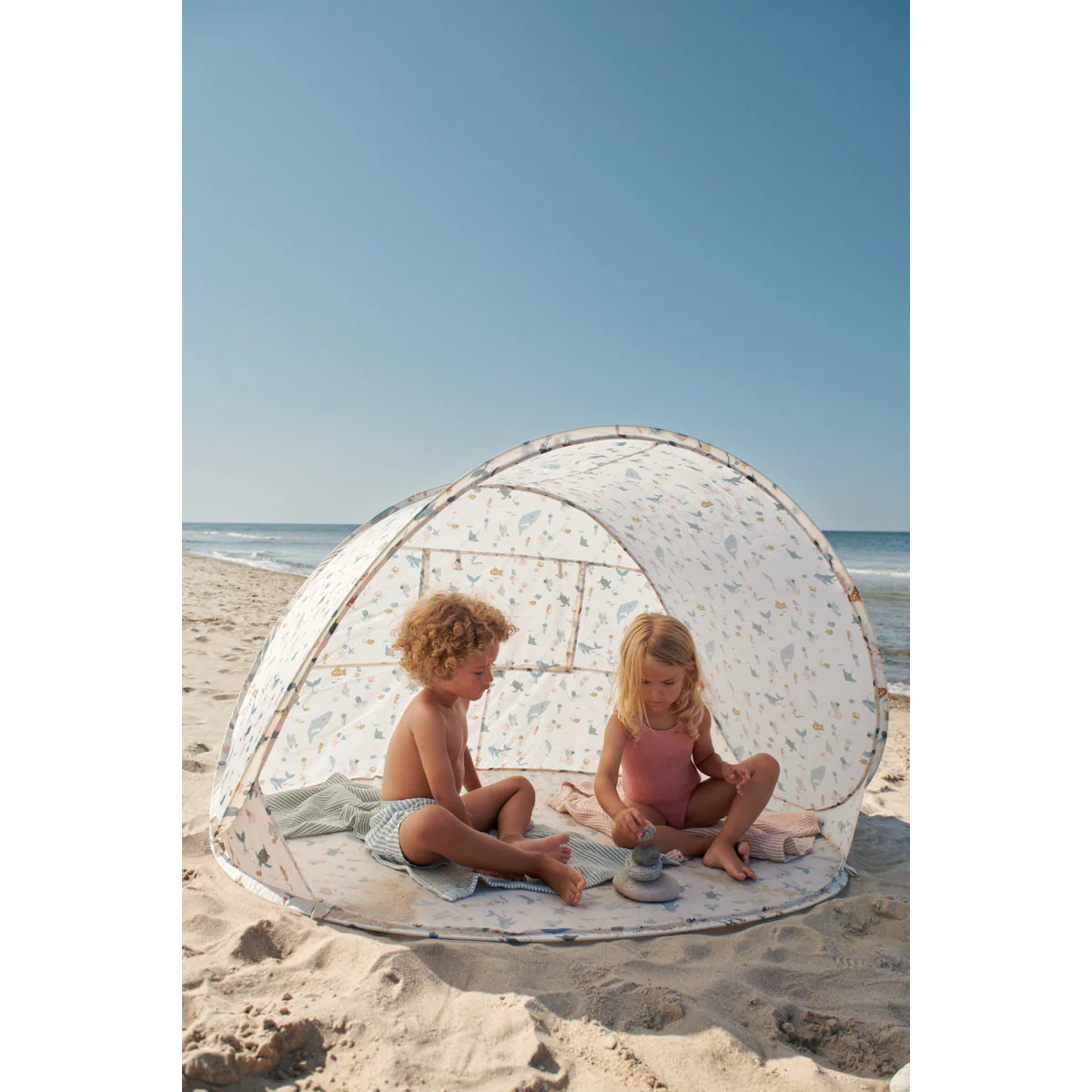 Pludmales telts bērniem, Cassie Pop-up Tent, Sea Creature, Liewood, LW18936