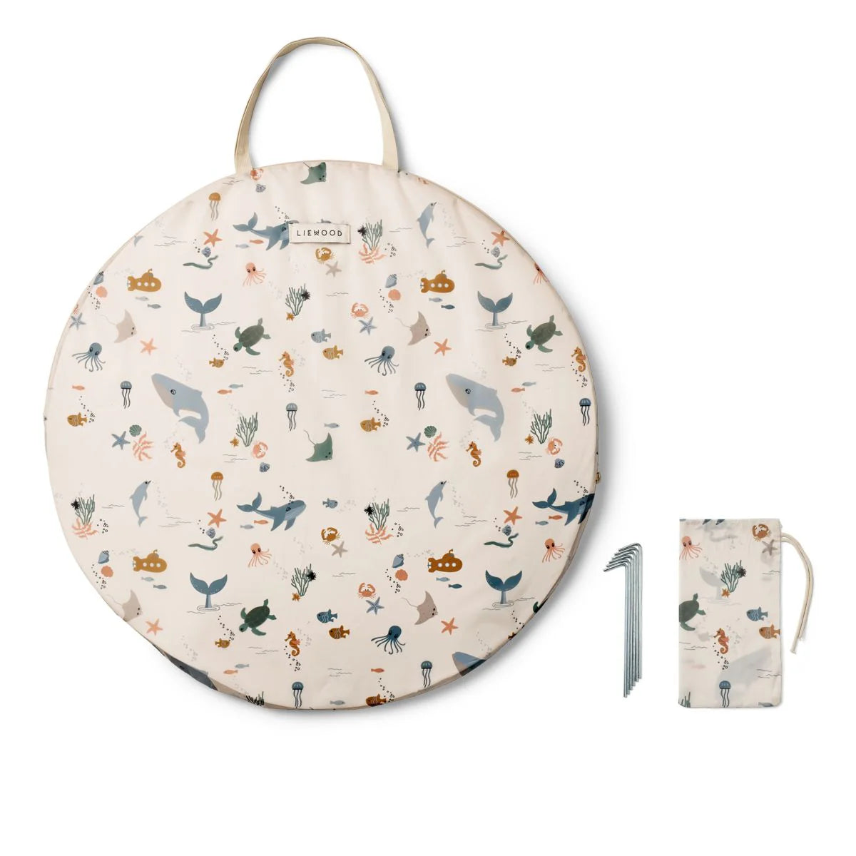Pludmales telts bērniem, Cassie Pop-up Tent, Sea Creature, Liewood, LW18936