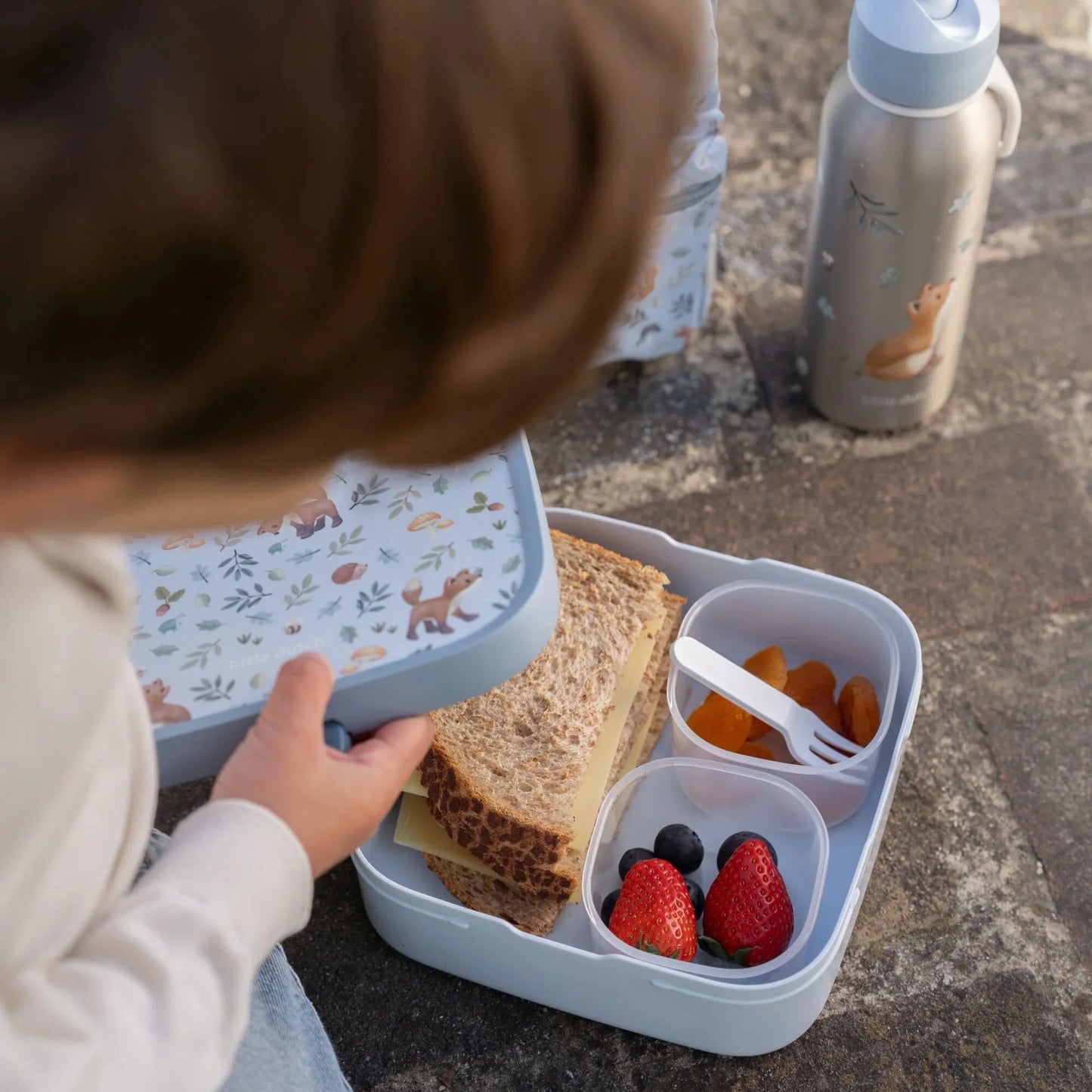 Lielā pusdienu kārba Forest Friends, Lunch box large, Little Dutch, LD107435065408