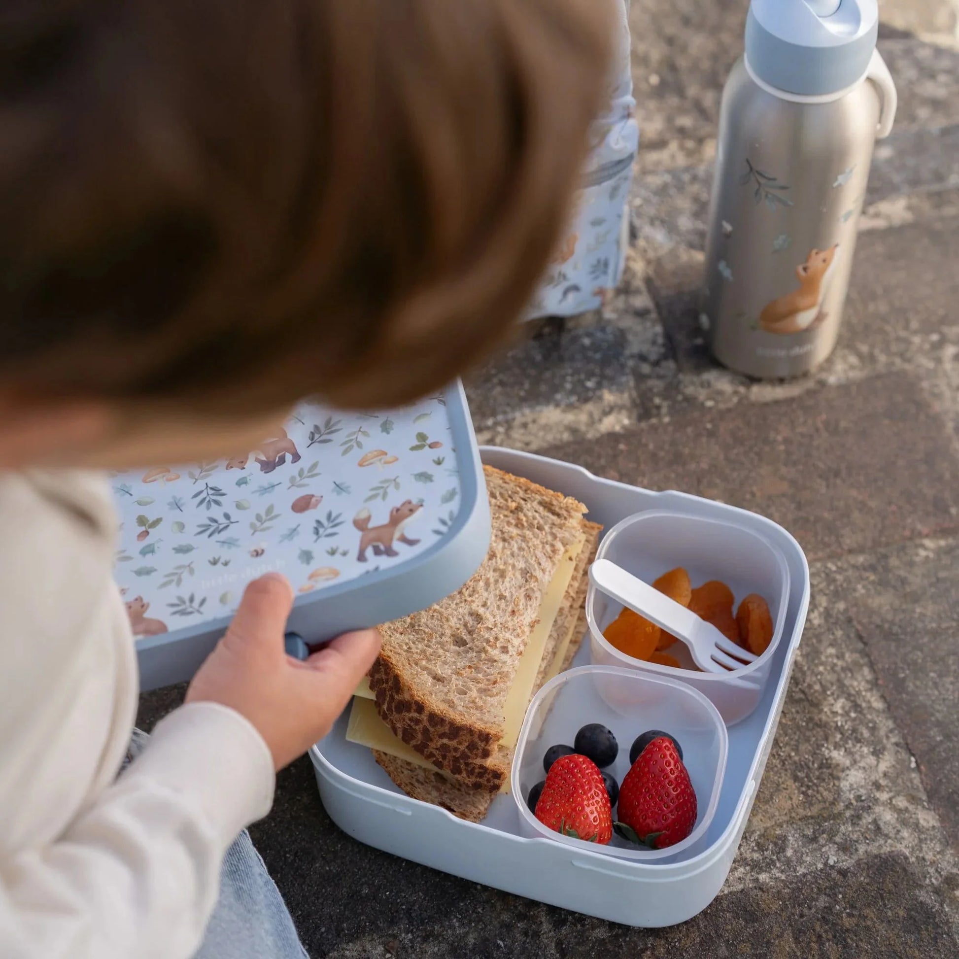 Lielā pusdienu kārba Forest Friends, Lunch box large, Little Dutch, LD107435065408
