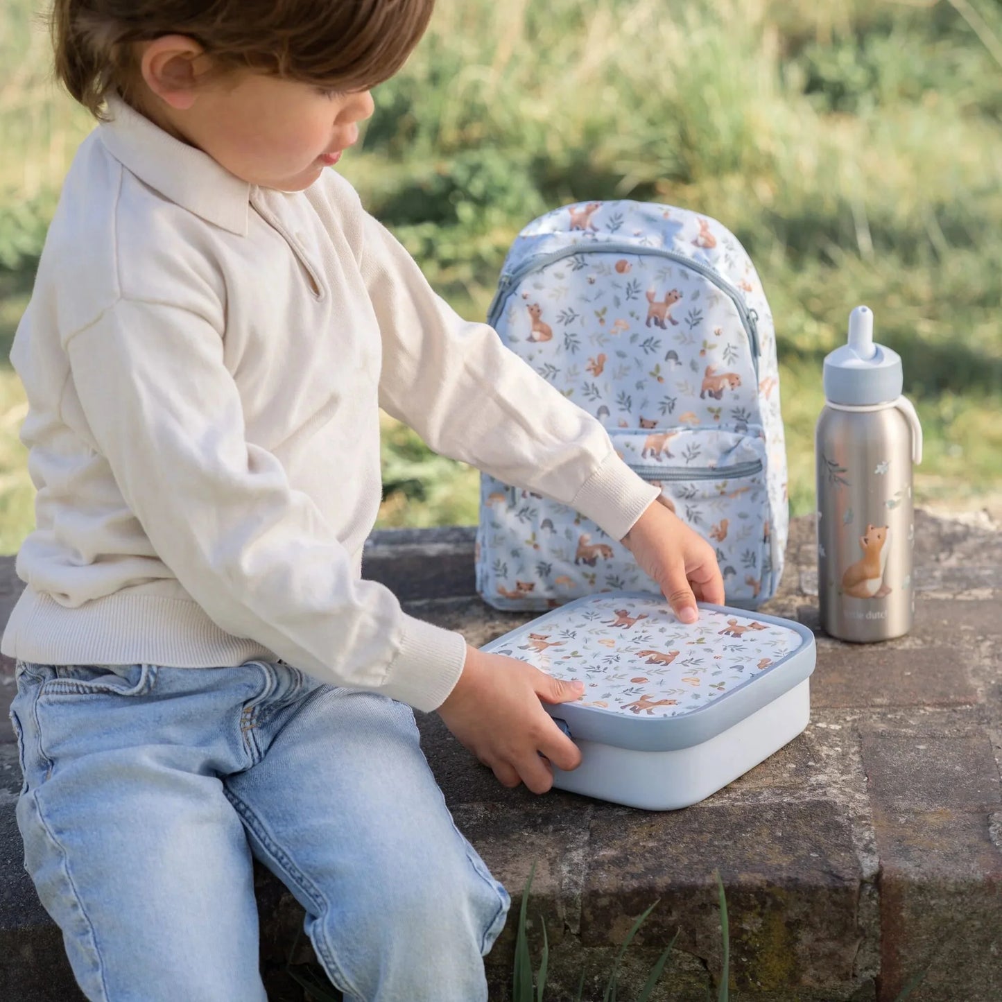 Lielā pusdienu kārba Forest Friends, Lunch box large, Little Dutch, LD107435065408