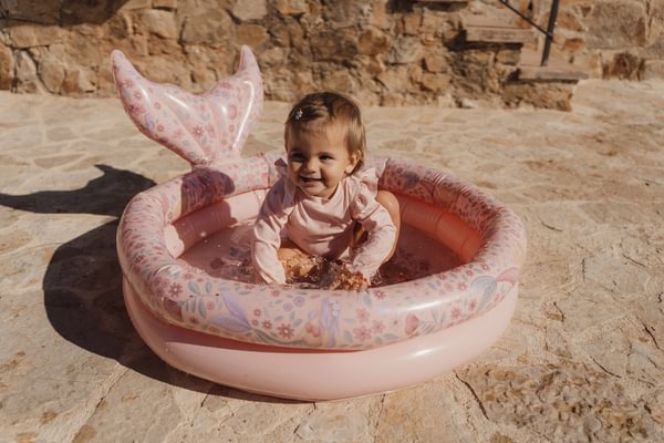 Piepūšamais bērnu baseins Dreamy Mermaid Pink, Pool 80cm Little Dutch, LD2016379