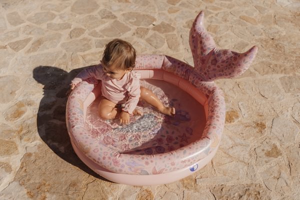 Piepūšamais bērnu baseins Dreamy Mermaid Pink, Pool 80cm Little Dutch, LD2016379
