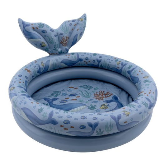 Piepūšamais bērnu baseins Ocean World Blue, Pool 80cm Little Dutch, LD2016378