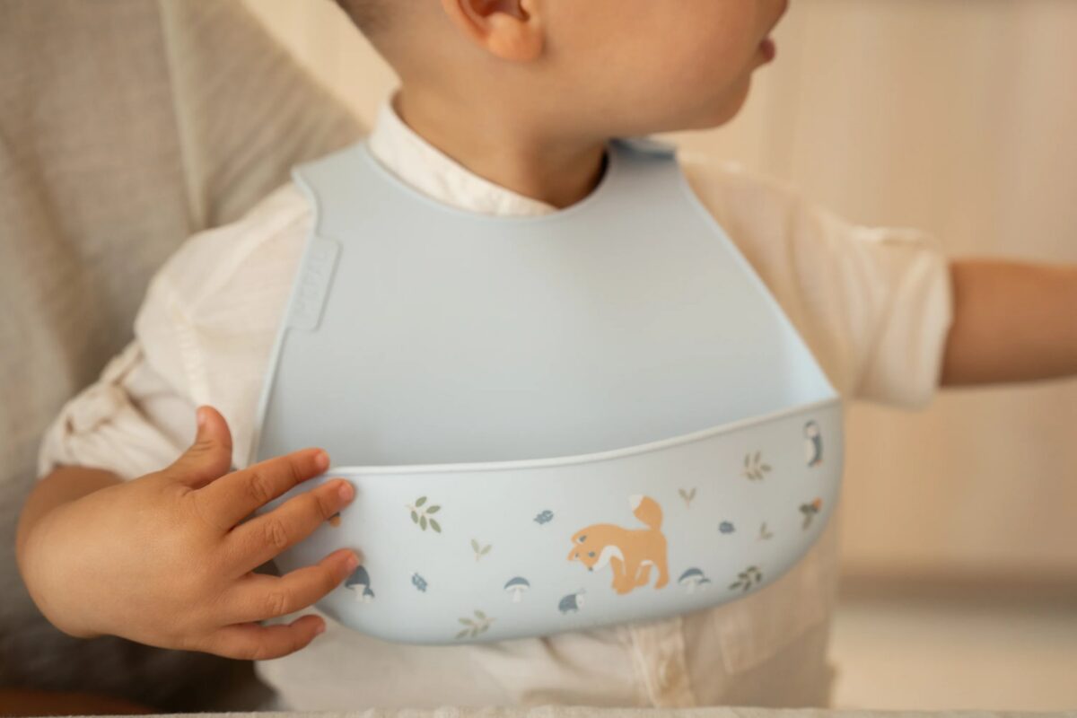 Silikona lacīte, Silicone Bib Forest Friends, Littke Dutch, LD108034565408