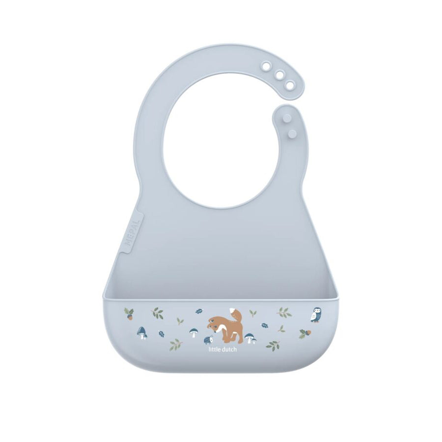 Silikona lacīte, Silicone Bib Forest Friends, Littke Dutch