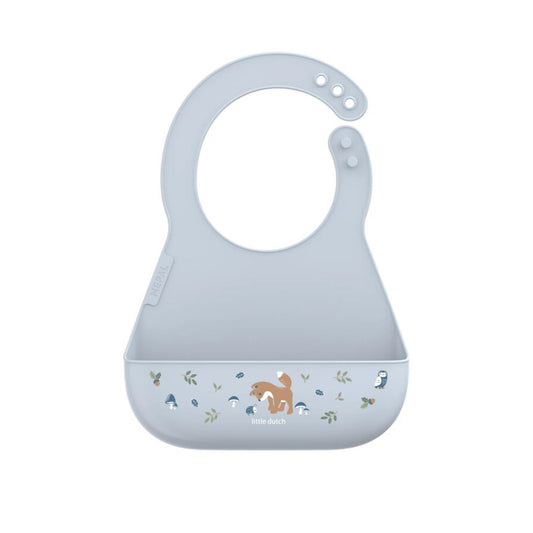 Silikona lacīte, Silicone Bib Forest Friends, Littke Dutch