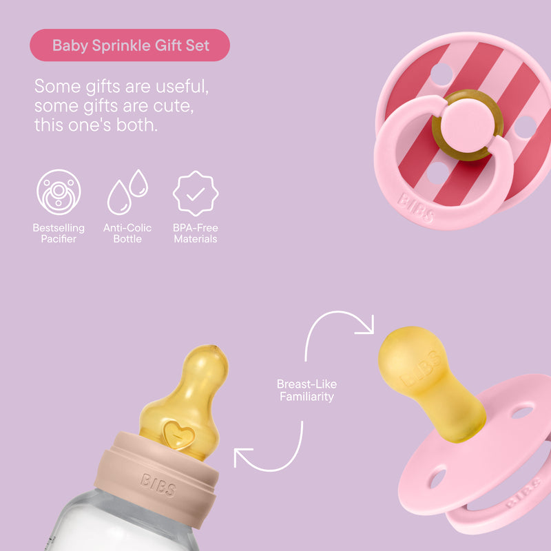 Dāvanu komplekts - Baby Sprinkle Gift Set, Blush, BIBS, 5713795274734