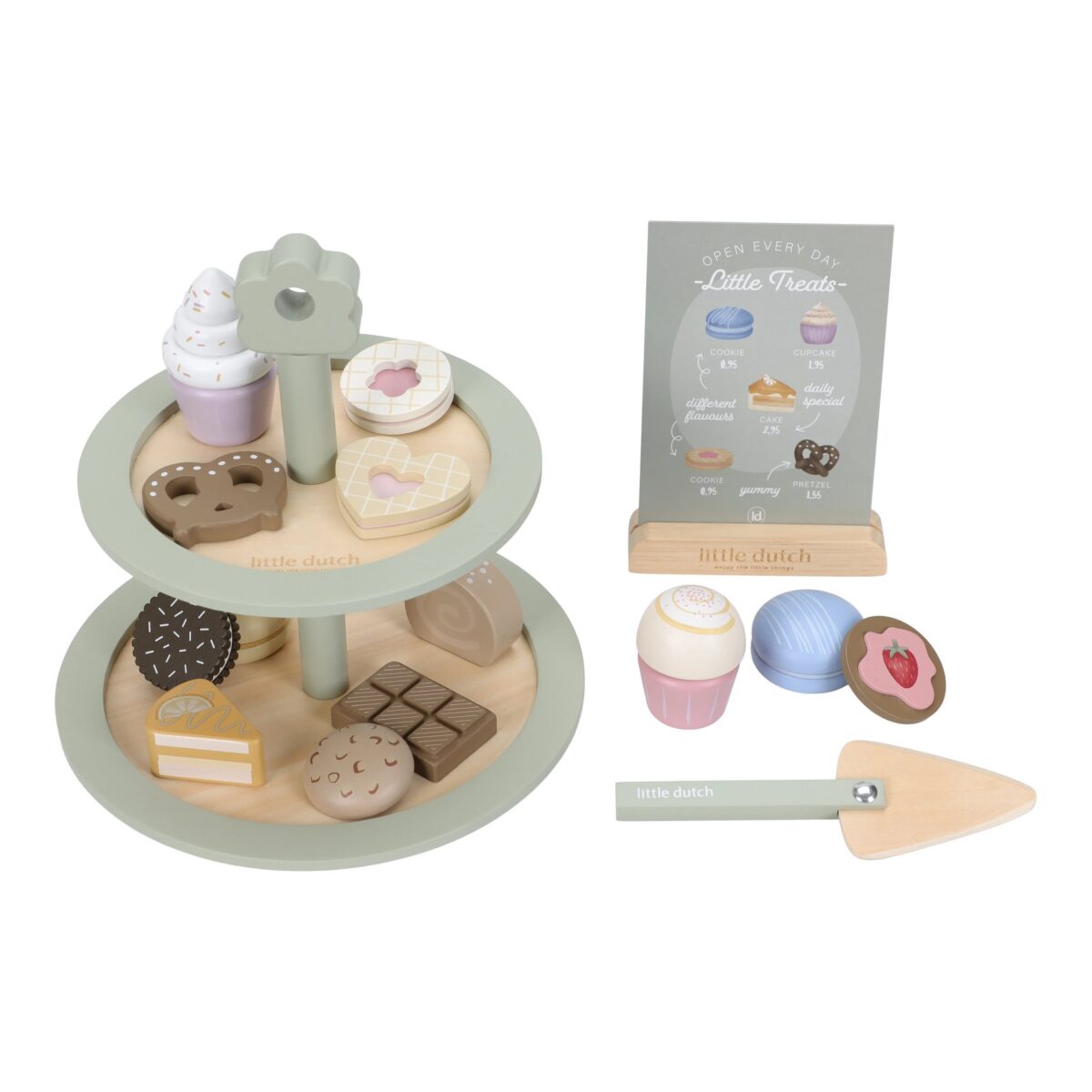 Kūku statīvs, Cake Stand Set, Little Dutch, ld2503