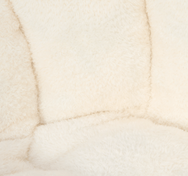Pufs Teddy Soft White, Children’s Armchair, Little Dutch