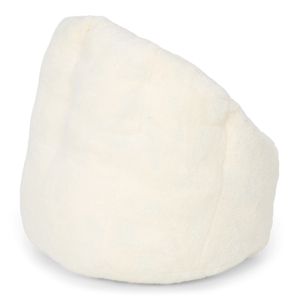 Pufs bērniem Teddy Soft White, Children’s Armchair, Little Dutch