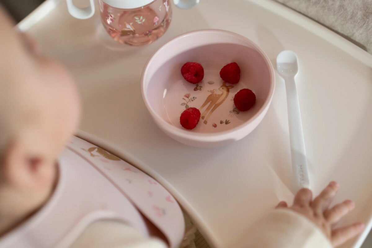 Bļoda bērniem, Children's Bowl Fairy Garden, rozā, Little Dutch, LD108003065406