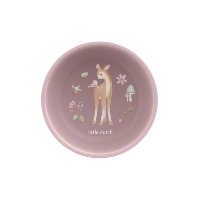 Bļoda bērniem, Children's Bowl Fairy Garden, rozā, Little Dutch, LD108003065406