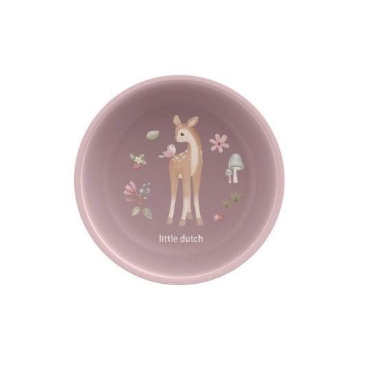 Bļoda bērniem, Children's Bowl Fairy Garden, rozā, Little Dutch, LD108003065406