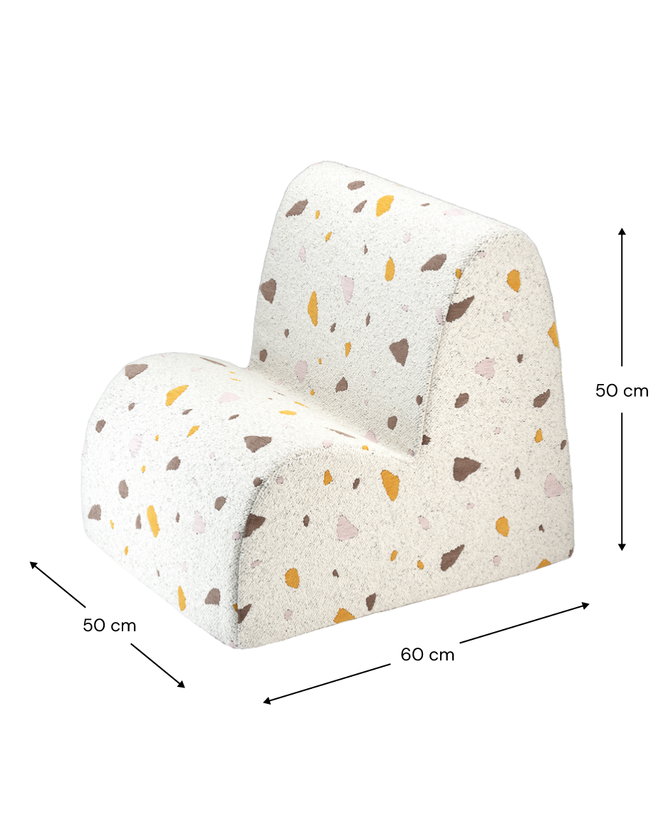 Atpūtas krēsls Terrazzo Marble Cloud Chair, Wigiwama