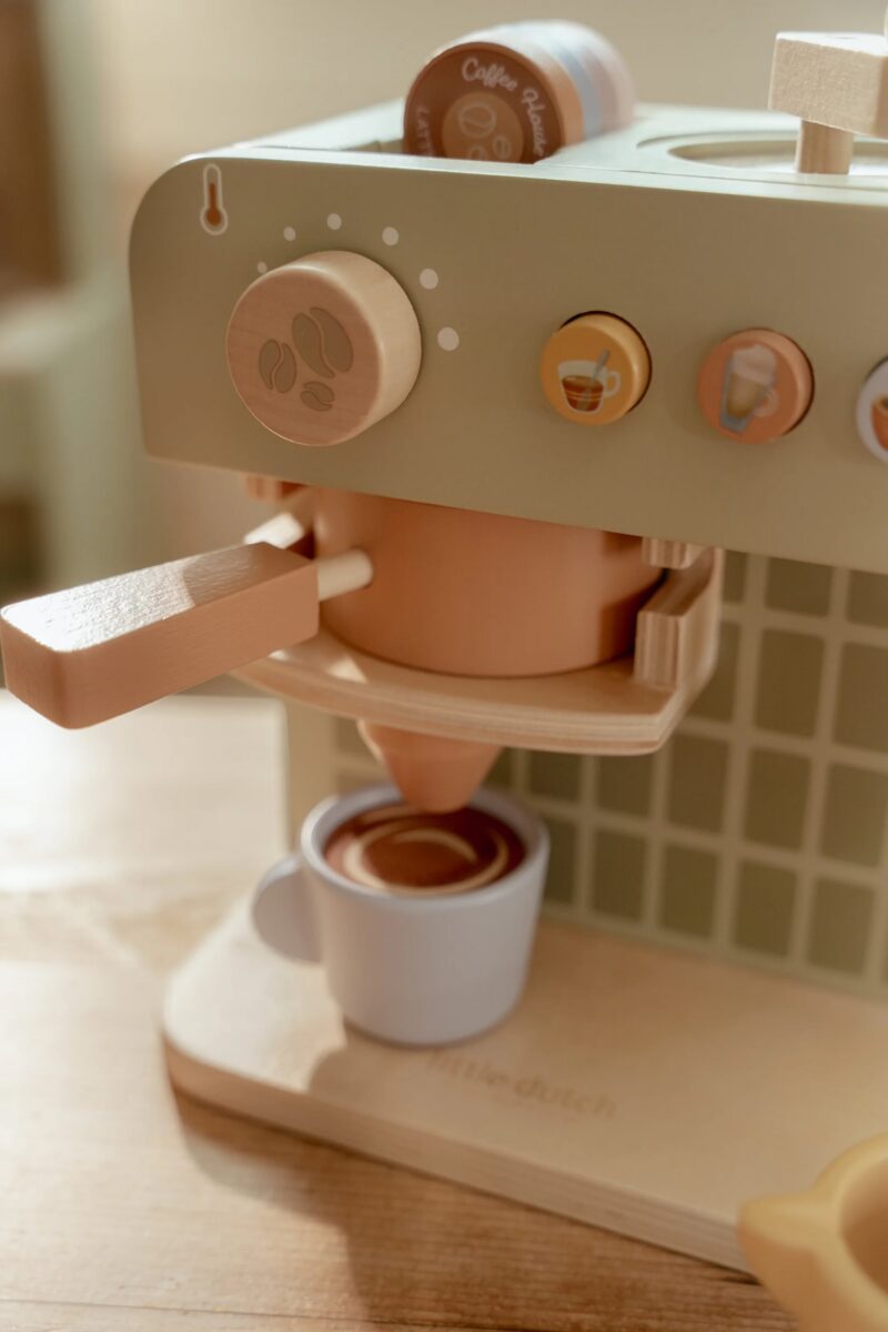 Koka kafijas aparāta komplekts, Coffee Machine Set, Little Dutch