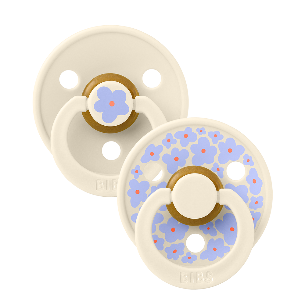 Knupīši - Colour Round Jasmine Ivory Mix, BIBS, 2 gab