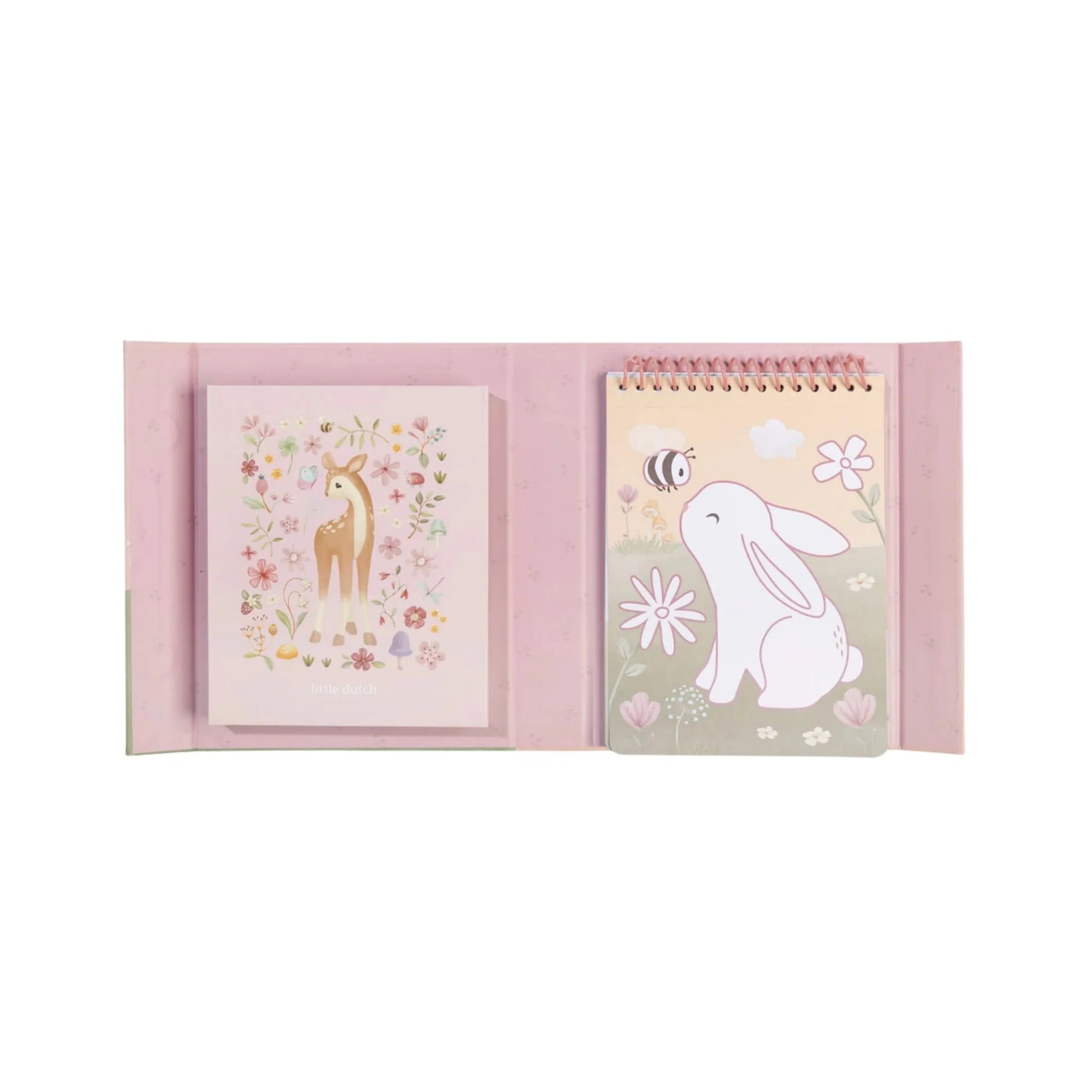 Krāsošanas radošais komplekts Rosa & Fairy Garden, Colour Book Set, Little Dutch, Artikuls: BT126892