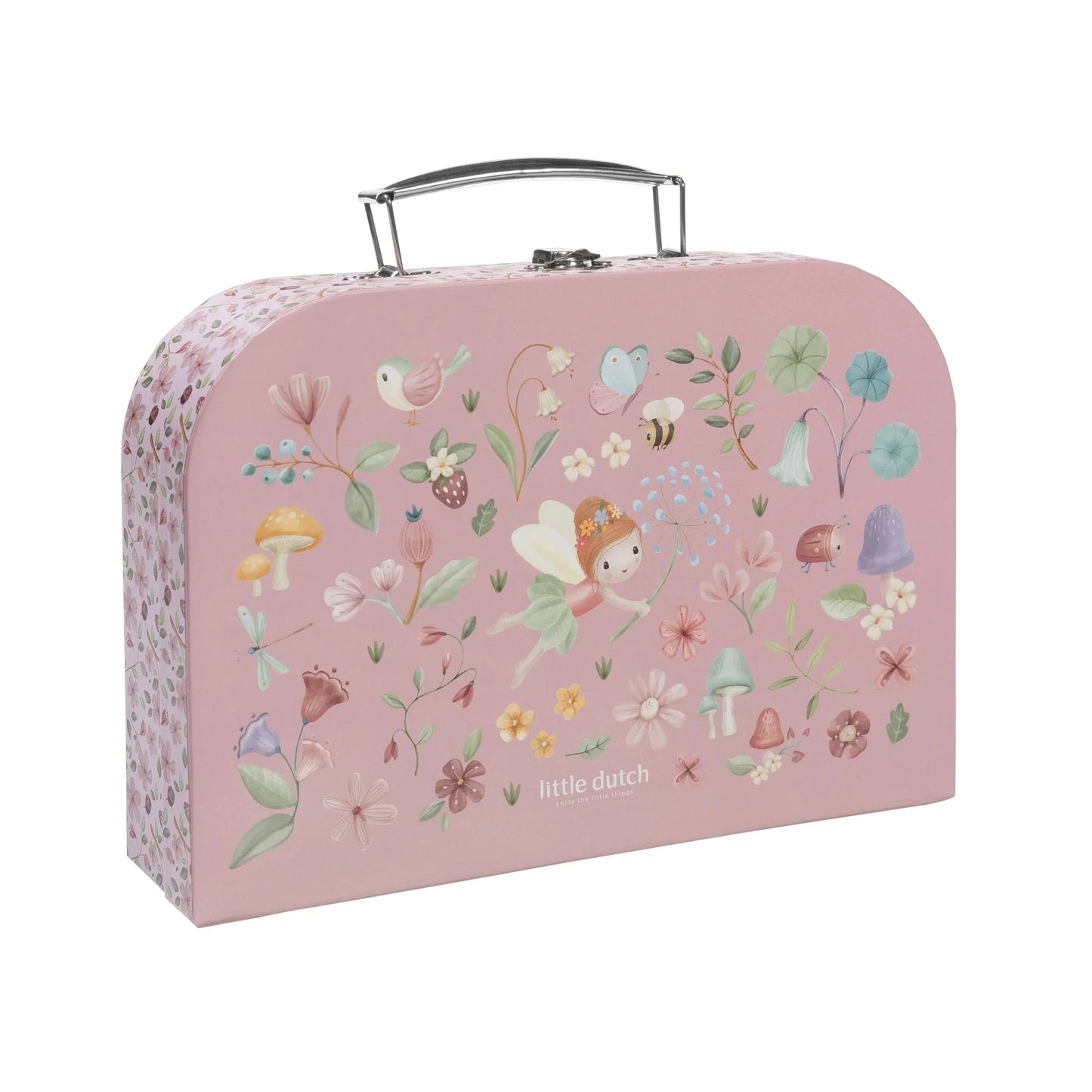 Radošais komplekts koferītī Rosa & Fairy, Creativity Set Suitcase, Little Dutch