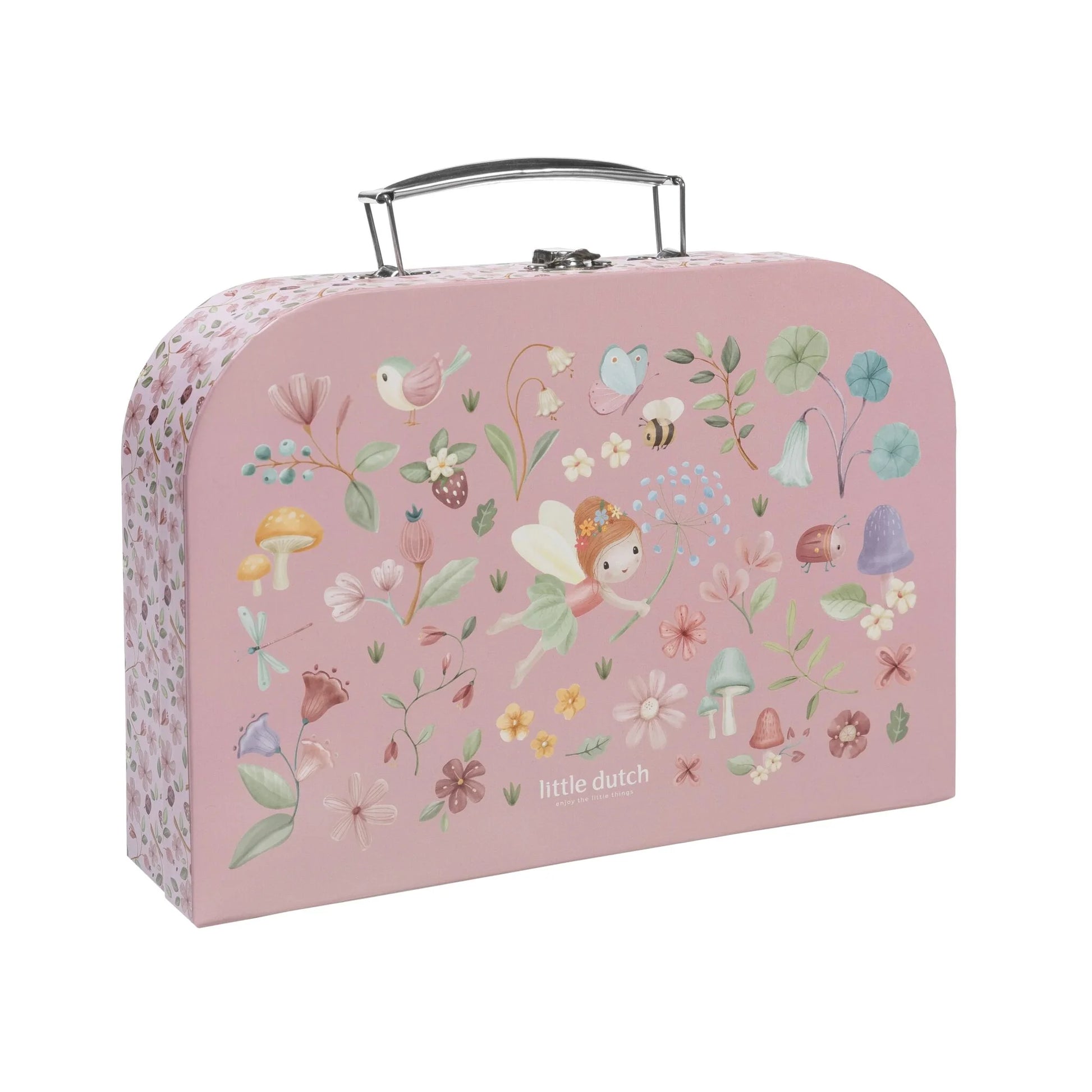 Radošais komplekts koferītī Rosa & Fairy, Creativity Set Suitcase, Little Dutch