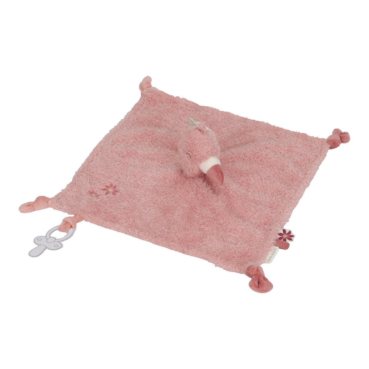 Mīļlupatiņa Flamingo Safari Friends, Cuddle cloth, Little Dutch, ld8329