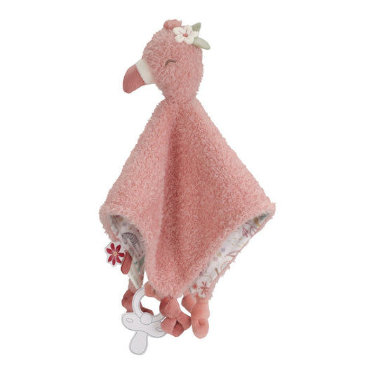 Mīļlupatiņa Flamingo Safari Friends, Cuddle cloth, Little Dutch, ld8329