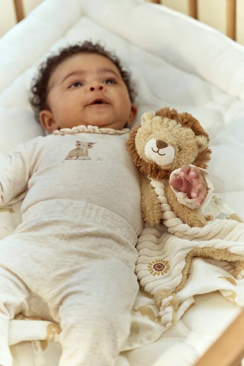 Mīļlupatiņa Lauva Safari Friends, Cuddle cloth Lion, Little Dutch, ld8328