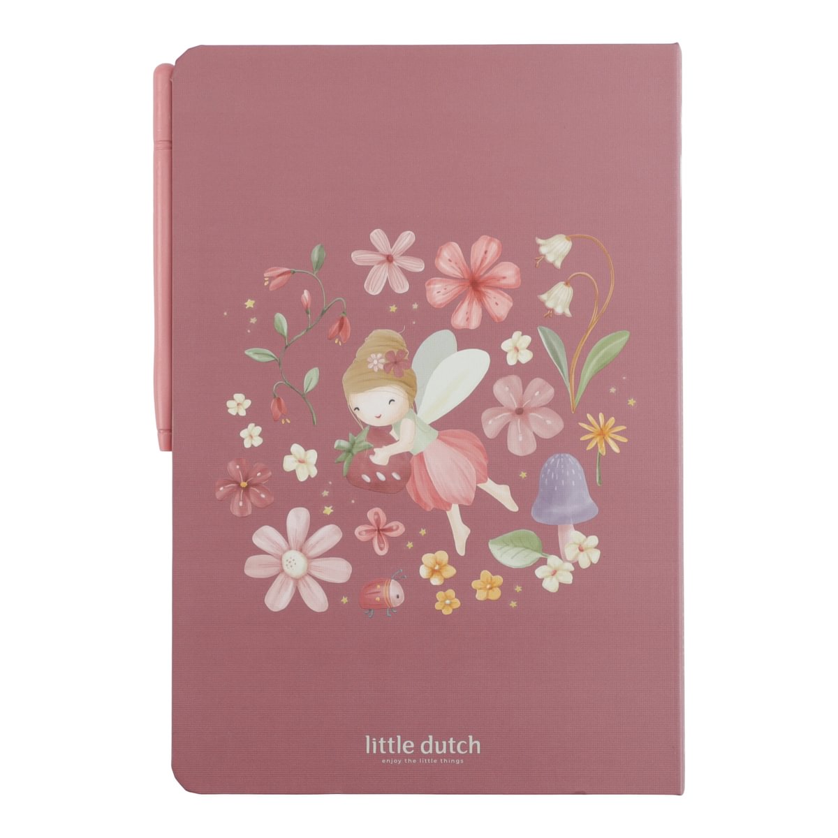 Zīmēšanas tāfele, rozā, Drawing Tablet digital Fairy Garden, Little Dutch, LD4782