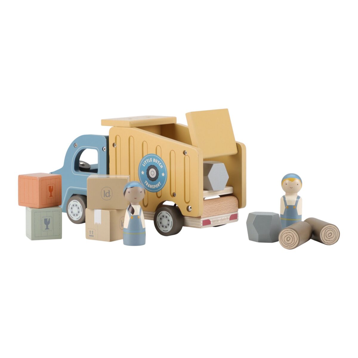 Koka auto Pašizgāzējs, Dump Truck, Little Dutch