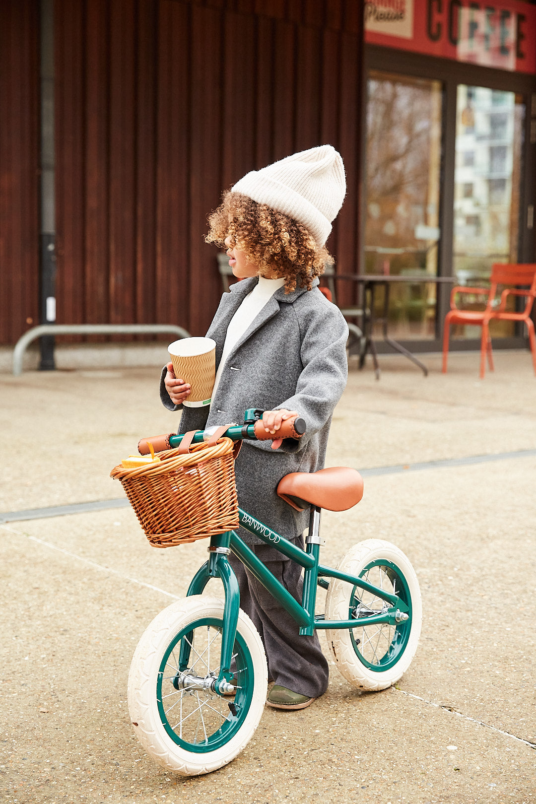 Banwood skrejritenis First Go Balance bike, green, zaļš