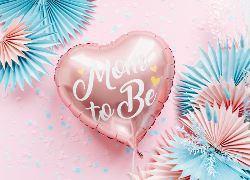 Folija balons Mom to Be - pildāms ar  hēliju, 35cm,FB92-081
