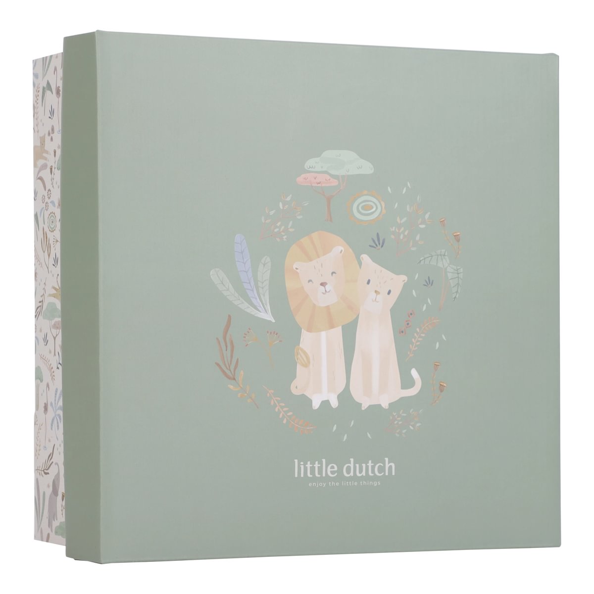 Raudzību dāvanu komplekts jaundzimušajam, Giftbox Safari Friends, Little Dutch, ld8315