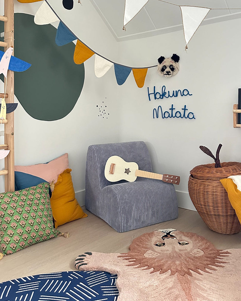 Atpūtas krēsls Blueberry Blue Cloud Chair, Wigiwama