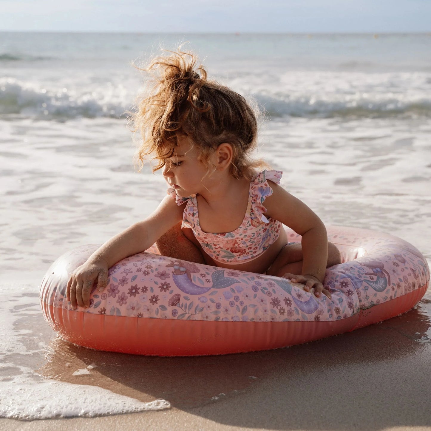 Piepūšamā laiva Dreamy Mermaid Pink, Inflatable Boat, Little Dutch, LD2016381