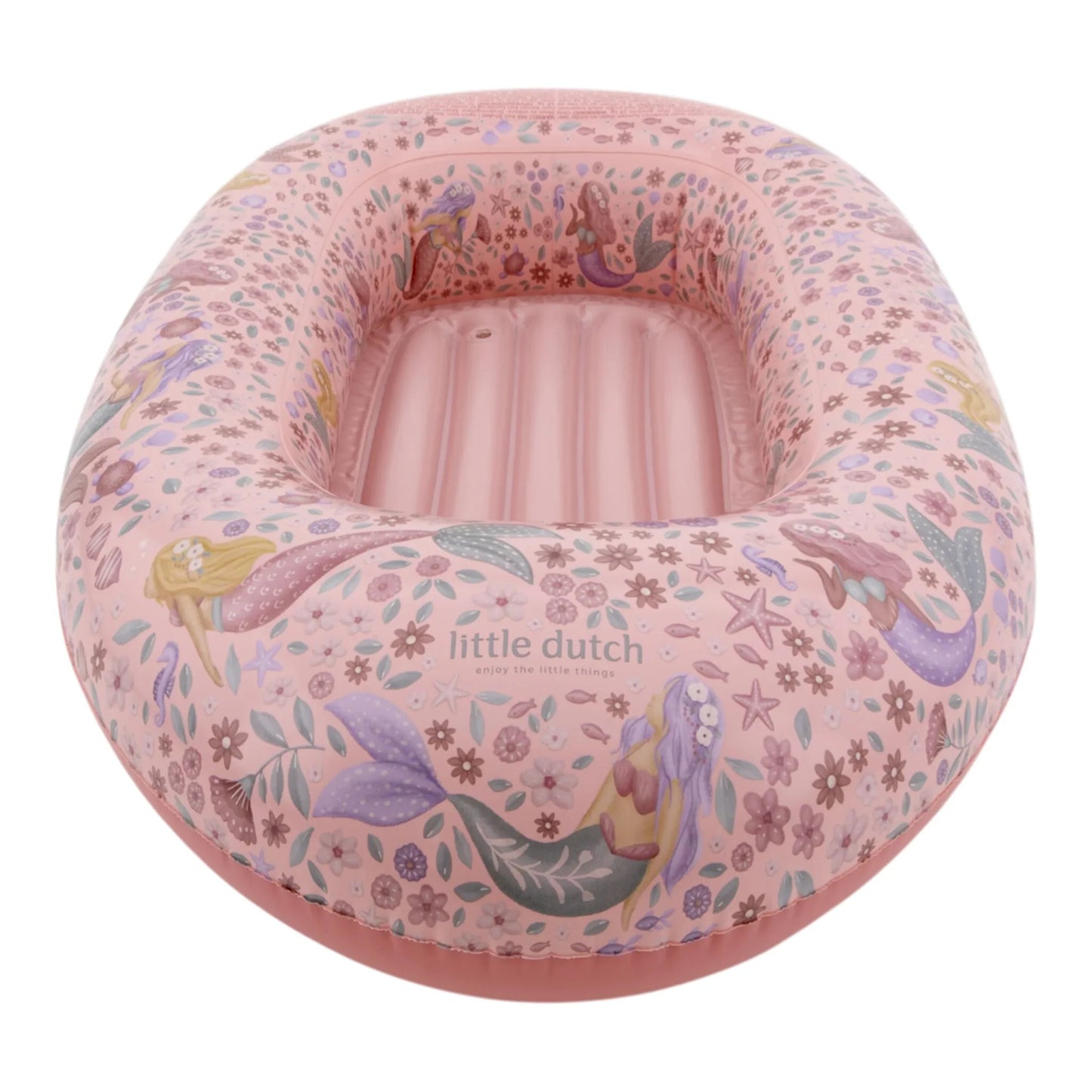 Piepūšamā laiva Dreamy Mermaid Pink, Inflatable Boat, Little Dutch, LD2016381