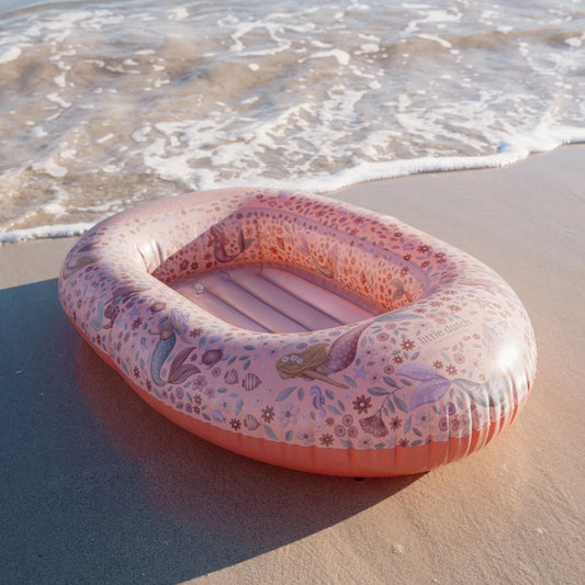 Piepūšamā laiva Dreamy Mermaid Pink, Inflatable Boat, Little Dutch, LD2016381