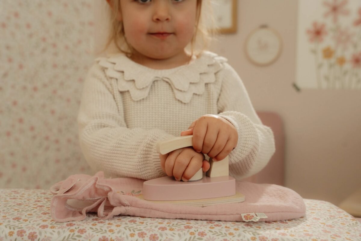 Koka gludināmais dēlis bērniem, Ironing Board, Little Dutch