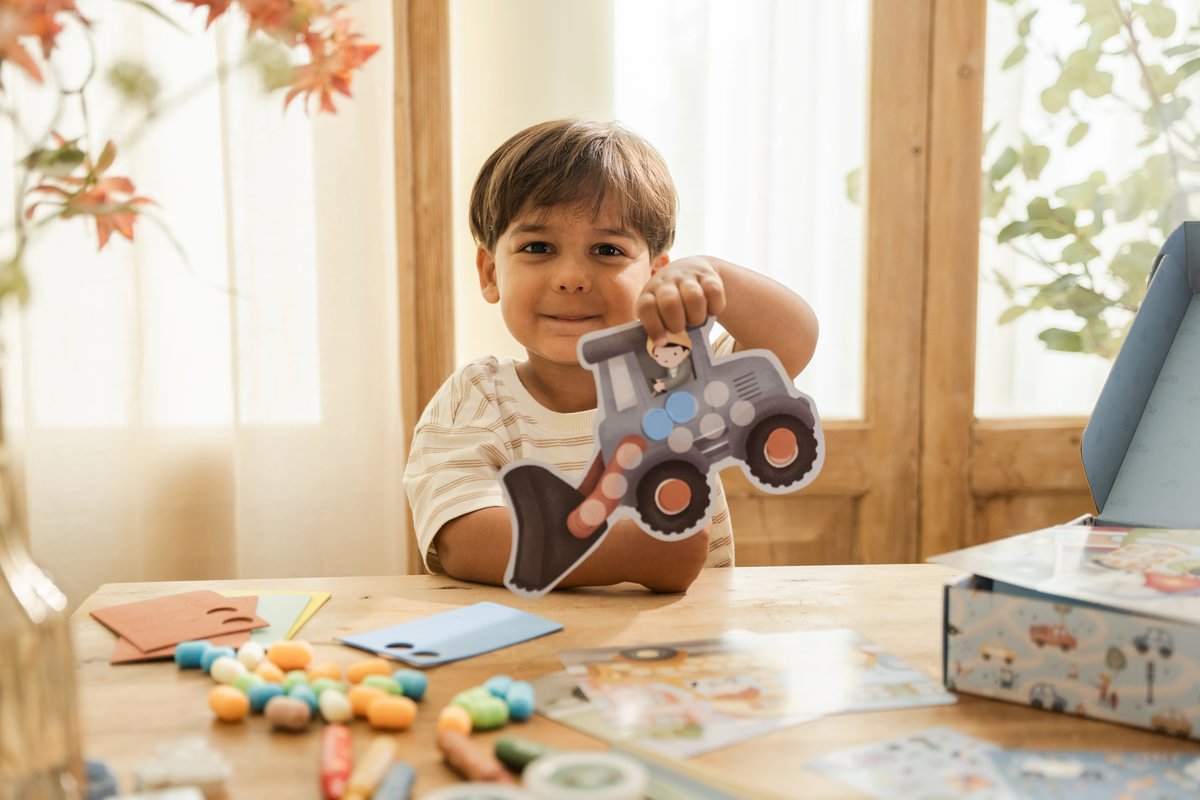 Radošais komplekts XL, Jim & Friends Creativity Box, Little Dutch, LD126879