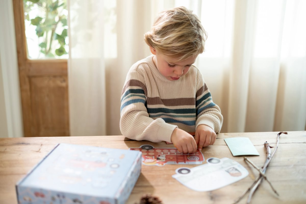 Radošais komplekts XL, Jim & Friends Creativity Box, Little Dutch, LD126879