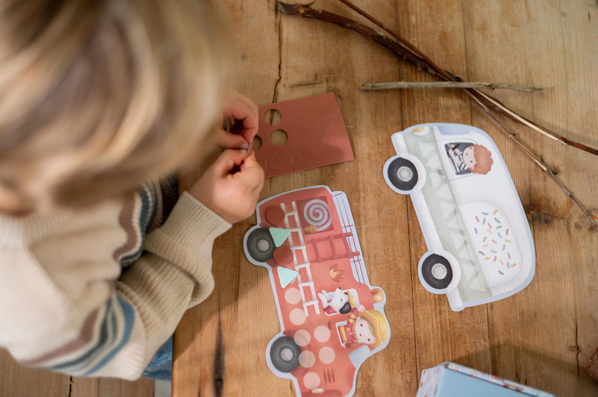 Radošais komplekts XL, Jim & Friends Creativity Box, Little Dutch, LD126879