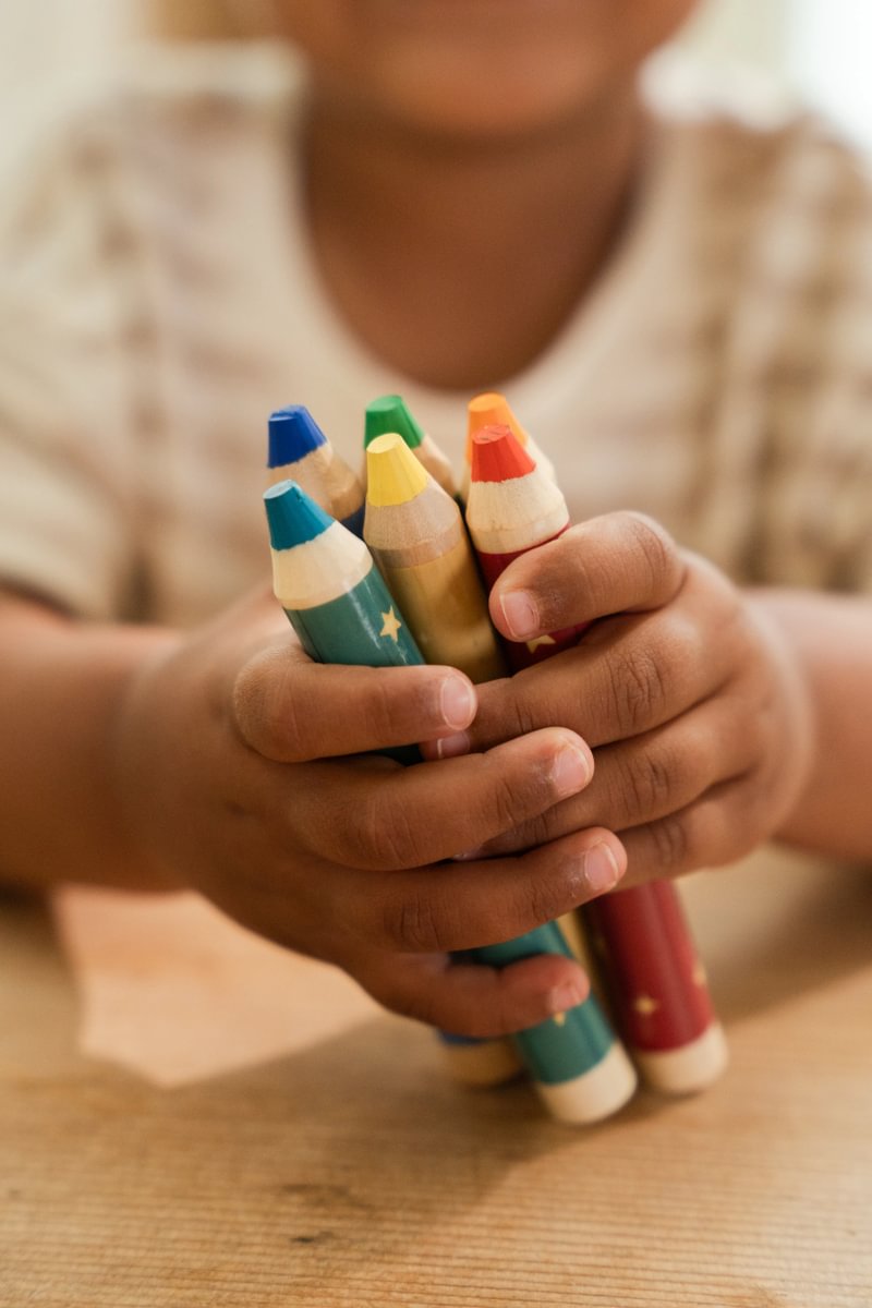 Koka krāsainie zīmuļi Jim & Friends, Wooden Pencils, Little Dutch, LD126732