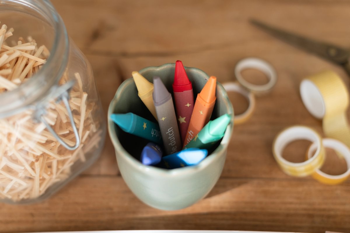 Krītiņi Jim & Friends, Wax Crayons, Little Dutch, 126718