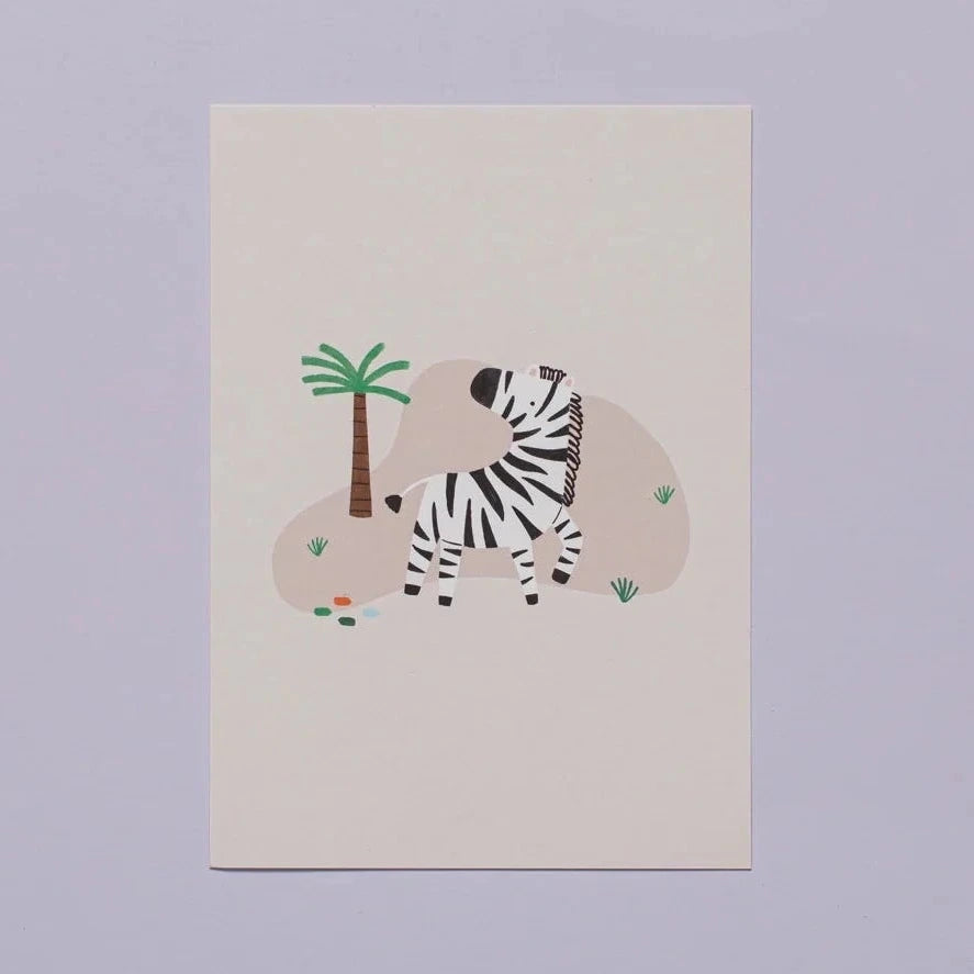 Apsveikuma kartīte Žirafe, Tu Tu Family x Manilla