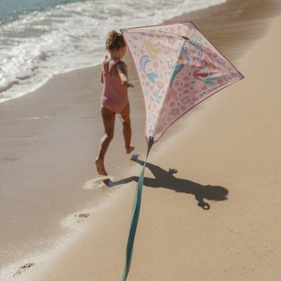 Vēja pūķis Dreamy Mermaid Kite Pink, Little Dutch, LD2016368, rocketbaby.lv
