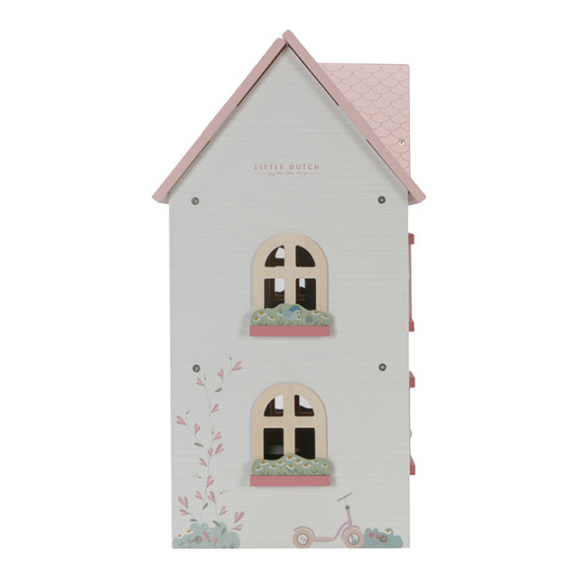 Jaunā Little Dutch koka leļļu māja, Little Farm Doll's House, LD7117