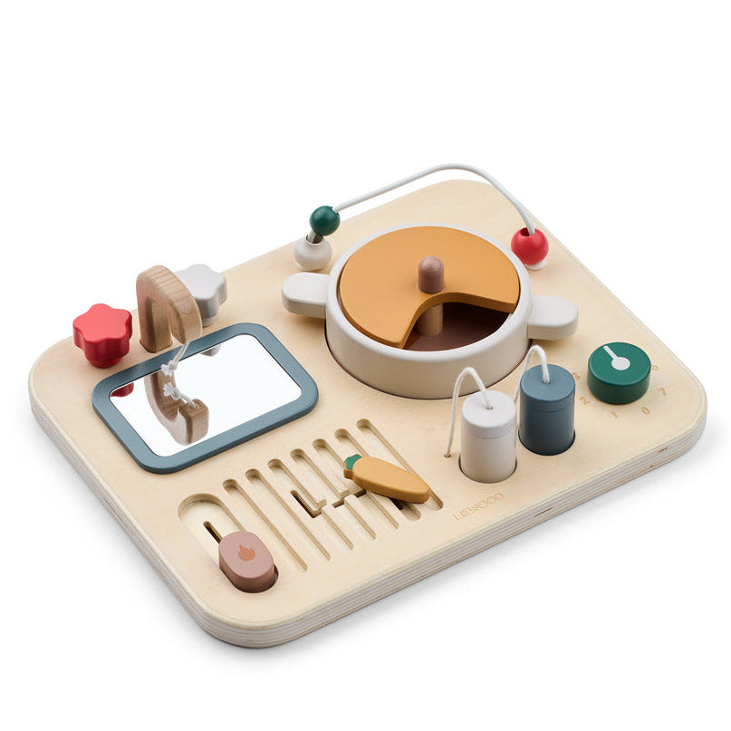 Koka aktivitāšu dēlis Magnus Little Chef Play Busy Board, Liewood