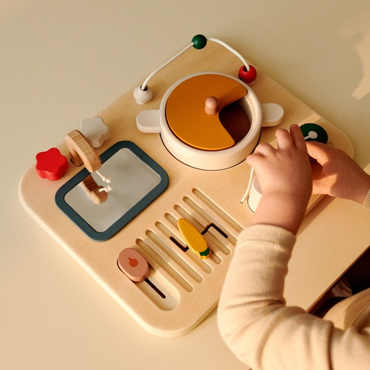 Koka aktivitāšu dēlis Magnus Little Chef Play Busy Board, Liewood