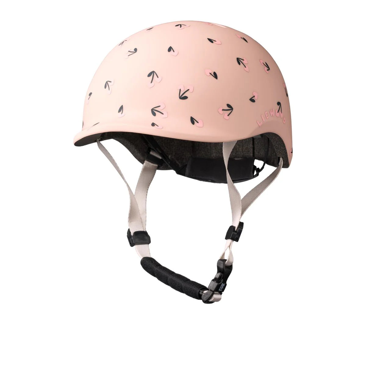 Bērnu ķivere, Helmet Milly Bike Helmet Cherry Heart XS, Liewood, LW20652-2785